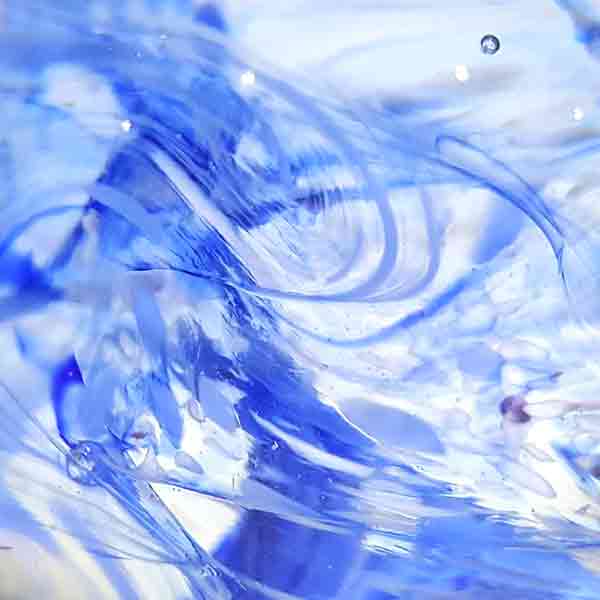 WheatonArts Mini Swirl Steel Blue